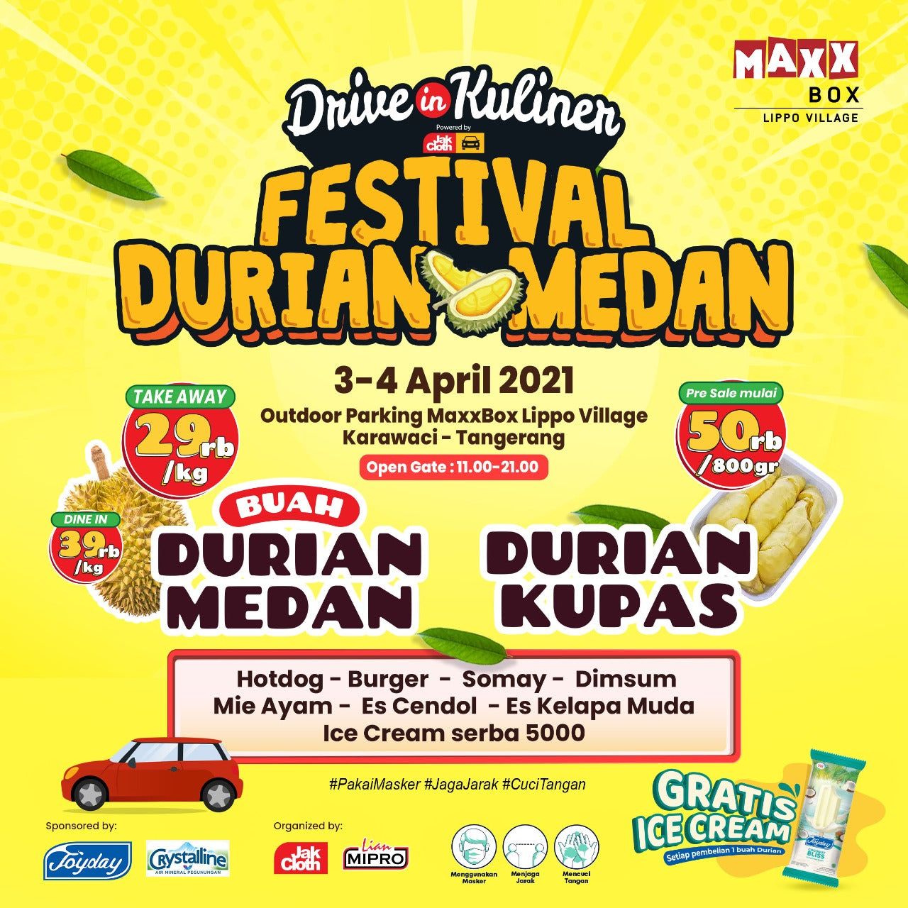 Makan Durian Cuma Rp 29.000 ! - Festival Durian Medan