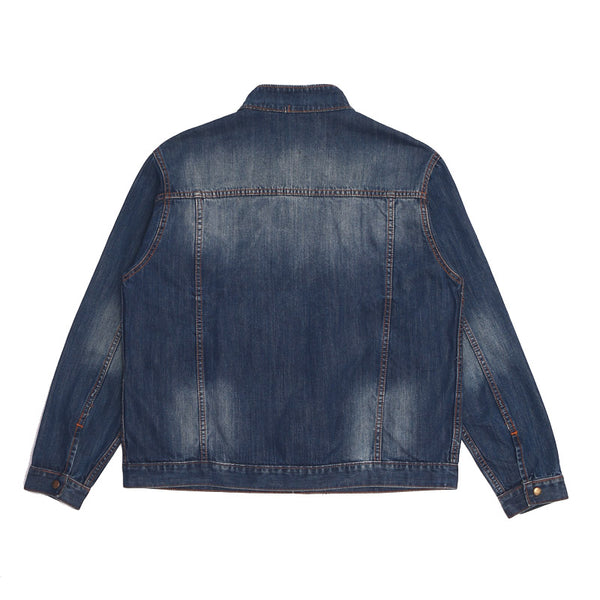 GET JEEP POST DENIM JACKET  (NAVY)