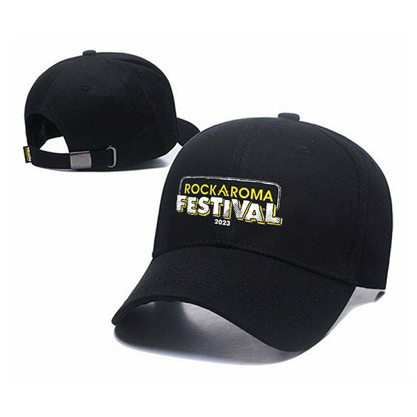 ROCKAROMA HAT BLACK  (RP. 10.000 KHUSUS PEMBAYARAN BANK SAQU)