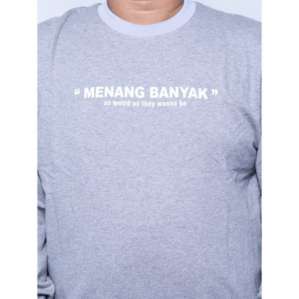 Heyhobear Sweatshirt Menang Banyak Sws Misty