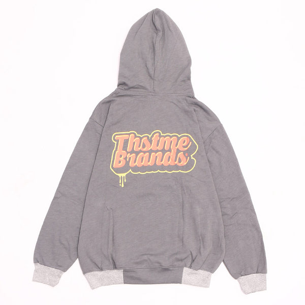 THIS TIME HOODIE MISTY FONT PEACH