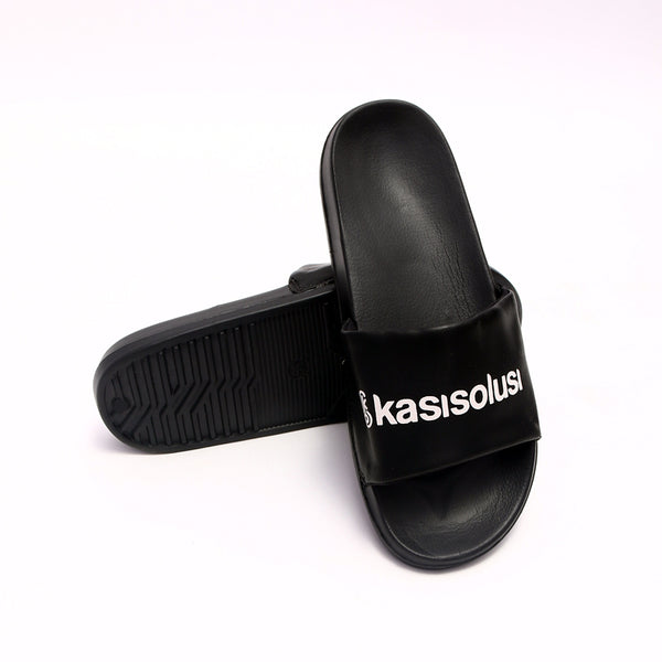 KASISOLUSI SANDAL SLIDE ON BLACK