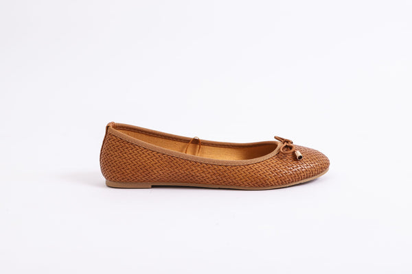 TLTSN DANIELA Brown Flatshoes