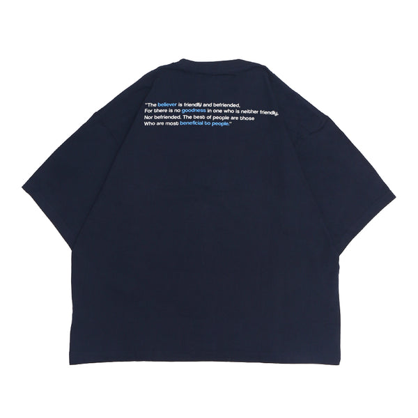 KASISOLUSI T-SHIRT THE BEST PEOPLE (NAVY)