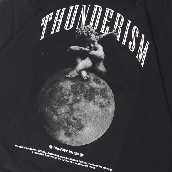 THUNDER HOODIE BABY BLACK (BLACK COLOR)