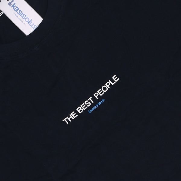 KASISOLUSI T-SHIRT THE BEST PEOPLE (NAVY)