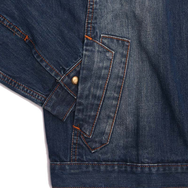 GET JEEP POST DENIM JACKET  (NAVY)