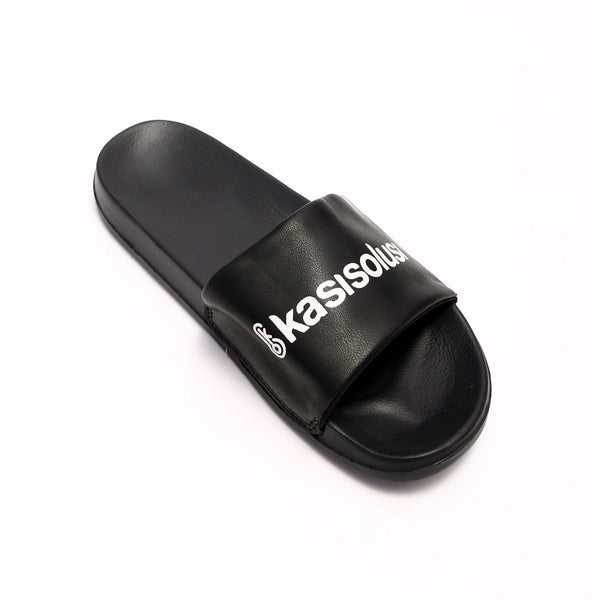 KASISOLUSI SANDAL SLIDE ON BLACK